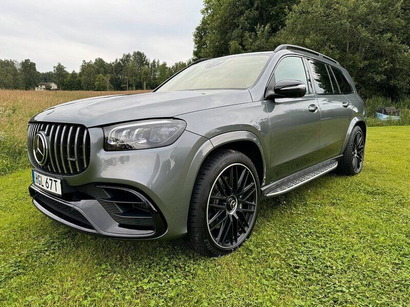 Grå Begagnad 2022 Mercedes GLS63 AMG AMG SUV | 1 795 000 kr - Bild 1/4