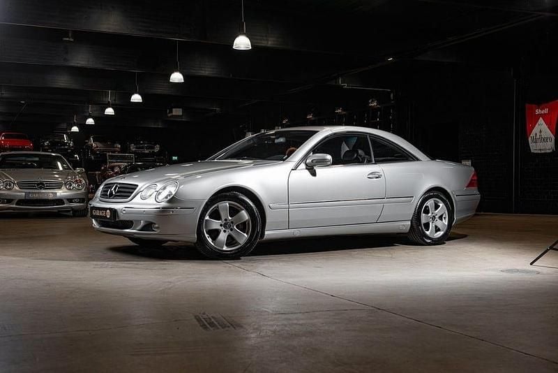 Begagnad Mercedes CL500 306 HK (225 kW) 2002 Silver Sportkupé