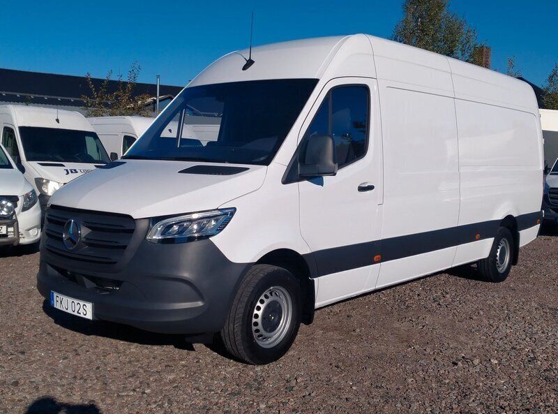 Vit Ny 2024 Mercedes Sprinter Van | 624 375 kr - Bild 1/4