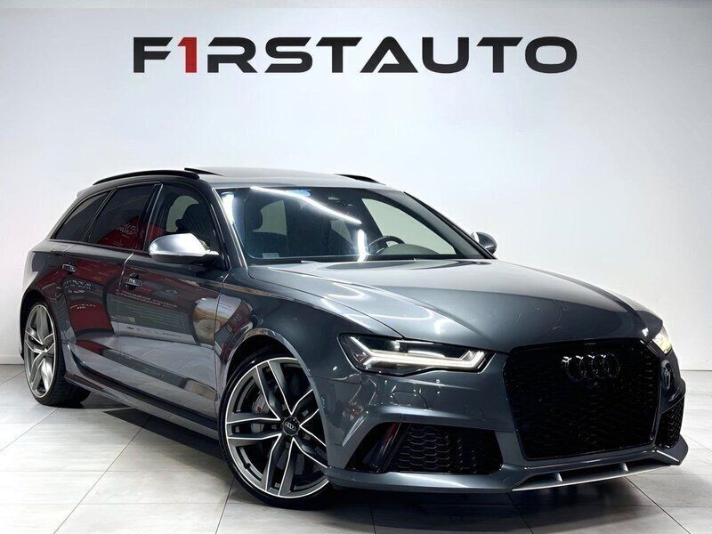 Grå Begagnad 2015 Audi RS6 Comfort Kombi | 559 900 kr (Dyr) - Bild 1/4