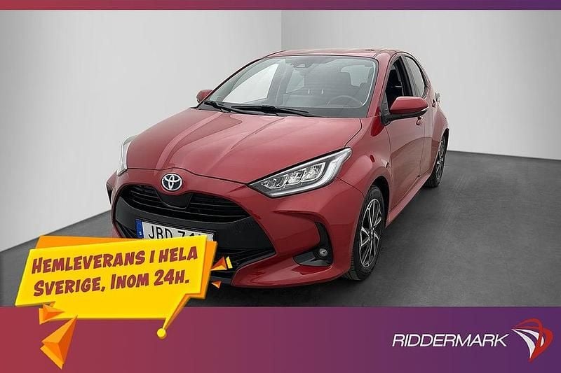 Begagnad Toyota Yaris Hybrid 2022 Röd