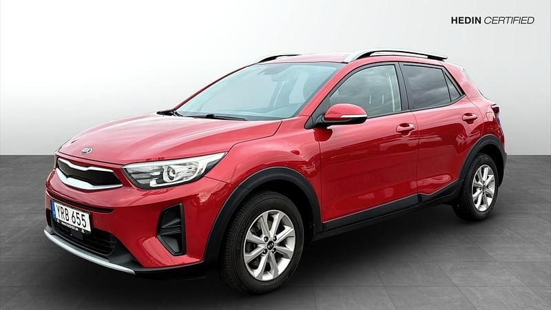 Röd (red) Begagnad 2018 Kia Stonic Advance SUV | 139 900 kr (Marknadspris) - Bild 1/4