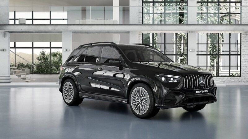 Svart Ny 2025 Mercedes GLE53 AMG Premium SUV | 1 143 000 kr - Bild 1/4