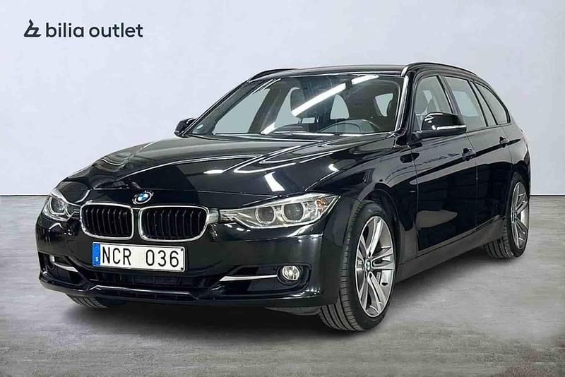 Svart Begagnad 2013 BMW 328 Kombi | 139 900 kr (Marknadspris) - Bild 1/1