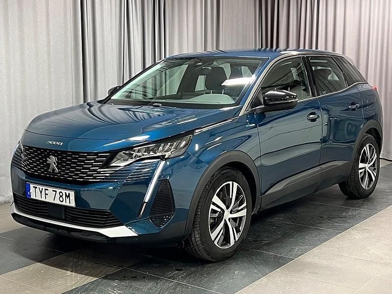Begagnad Peugeot 3008 Active 224 HK (164 kW) 2022 Blå SUV
