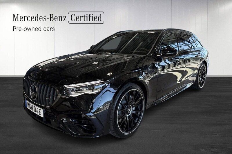 Svart (black) Begagnad 2025 Mercedes E53 AMG Premium Plus Kombi | 1 287 900 kr - Bild 1/4