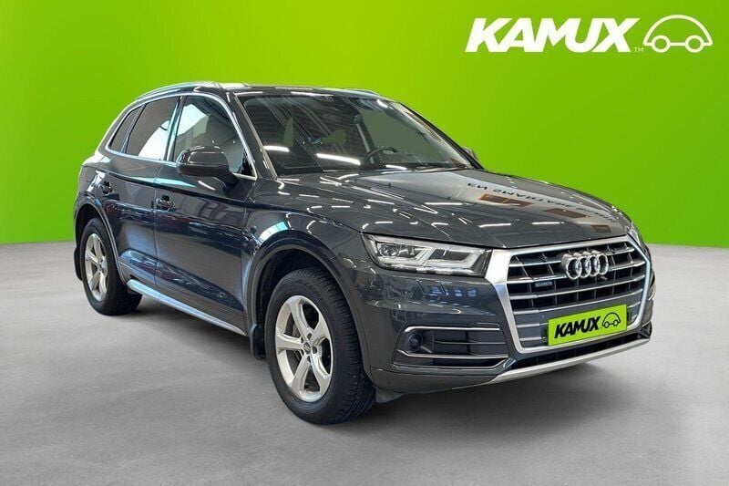 Silver/grå Begagnad 2018 Audi Q5 Proline SUV | 259 900 kr (Bra pris) - Bild 1/4