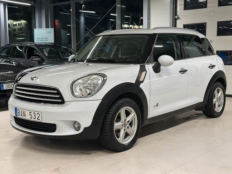 Begagnad Mini Cooper D Countryman 112 HK (82 kW) 2010 Vit SUV