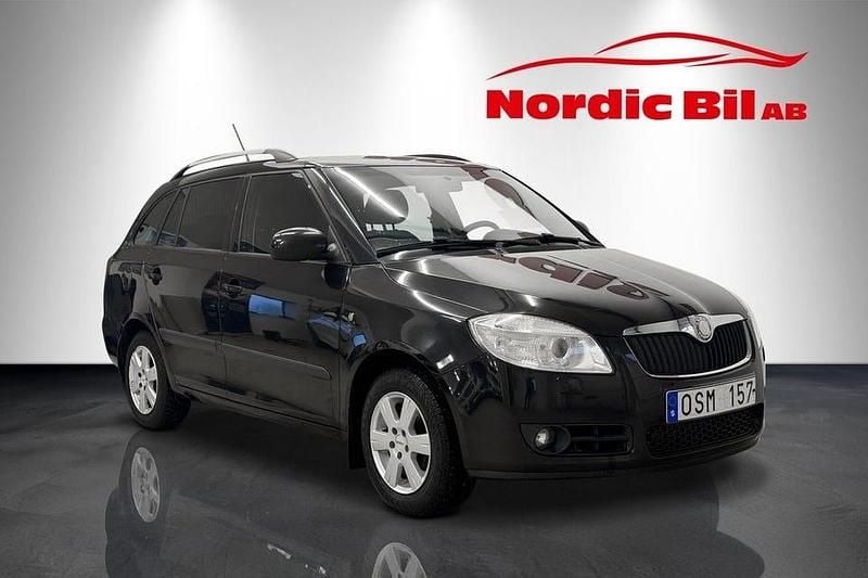 Begagnad Skoda Fabia 69 HK (50 kW) 2008 Svart Kombi
