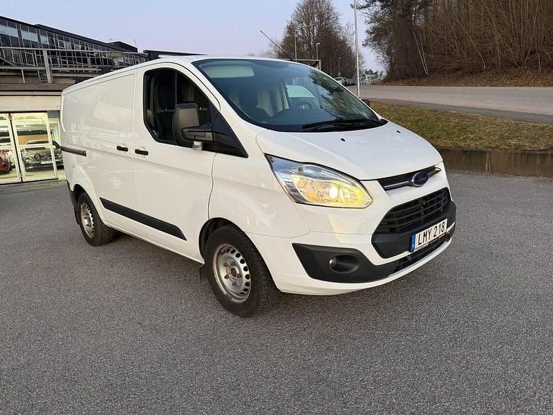 Vit Begagnad 2014 Ford Transit Custom Van | 99 900 kr (Bra pris) - Bild 1/4