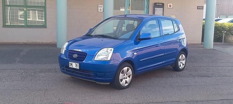 Blå Begagnad 2006 Kia Picanto 4 Halvkombi | 22 900 kr (Bra pris) - Bild 1/4