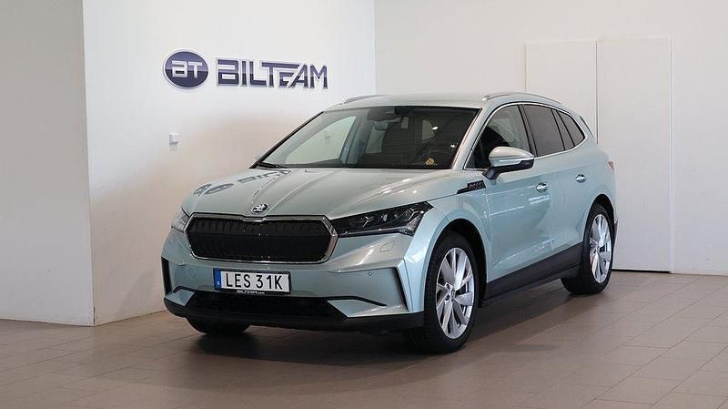 Silver Begagnad 2021 Skoda Enyaq iV SUV | 344 900 kr - Bild 1/4