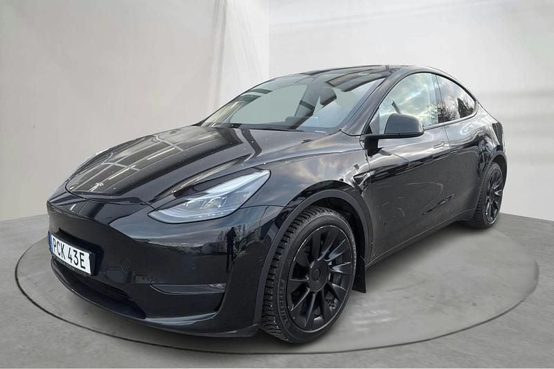 Svart Begagnad 2022 Tesla Model Y SUV | 315 000 kr (Bra pris) - Bild 1/4