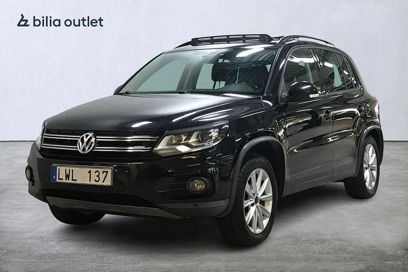Svart Begagnad 2012 VW Tiguan SUV | 69 900 kr (Superpris) - Bild 1/4