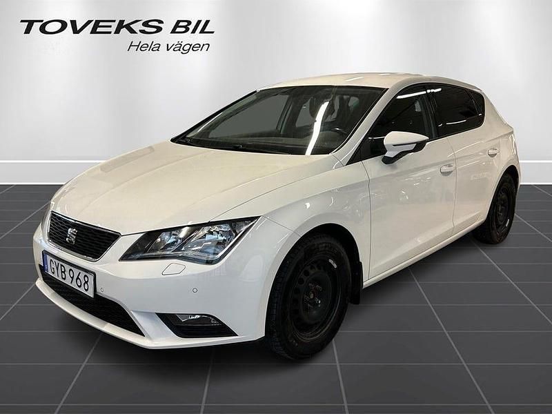 "candy" vit Begagnad 2016 Seat Leon Kombi | 119 900 kr (Marknadspris) - Bild 1/4