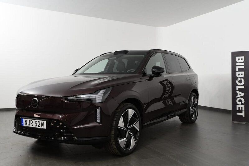 Mörkröd Ny 2025 Volvo EX90 Performance SUV | 1 139 500 kr (Superpris) - Bild 1/4