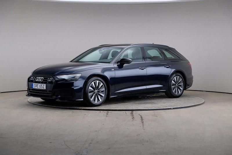 Blå Begagnad 2019 Audi A6 S-Line Kombi | 309 000 kr (Marknadspris) - Bild 1/4