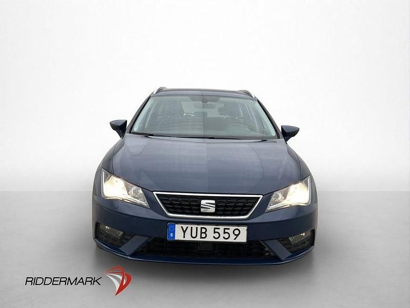 Begagnad Seat Leon ST Style 110 HK (80 kW) 2017 Blå Kombi