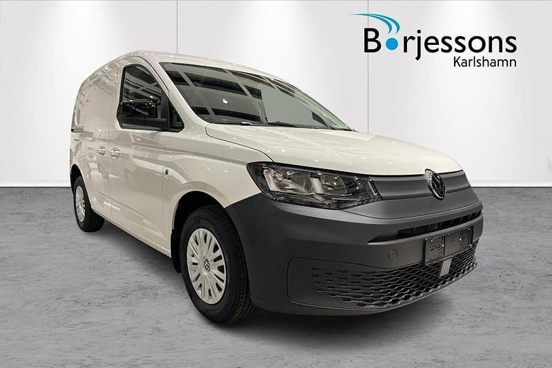 Vit Ny 2025 VW Caddy Maxi Minibuss | 443 000 kr (Marknadspris) - Bild 1/3