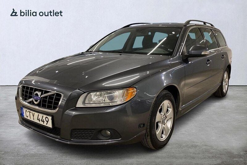 Grå Begagnad 2009 Volvo V70 Momentum Kombi | 50 000 kr (Superpris) - Bild 1/3