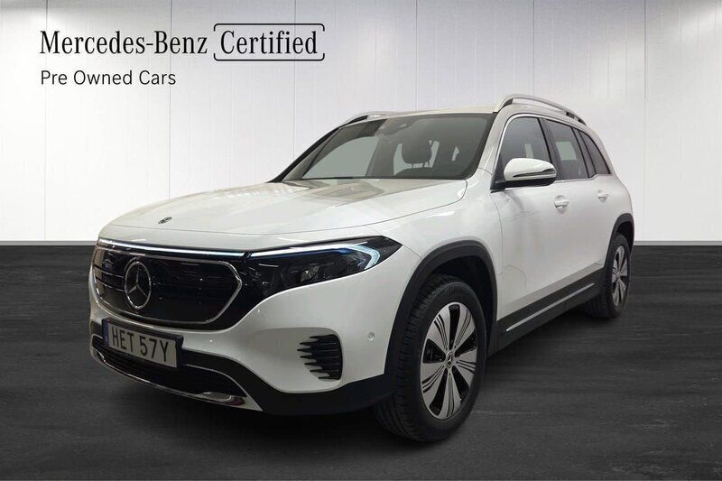 Vit Begagnad 2023 Mercedes EQB300 Premium SUV | 469 900 kr (Marknadspris) - Bild 1/4