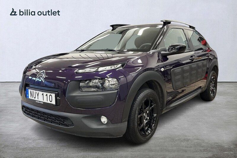Lila Begagnad 2015 Citroën C4 Cactus Feel Halvkombi | 69 900 kr (Bra pris) - Bild 1/3