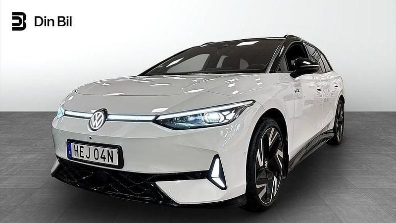 Begagnad VW ID.7 GTX 250 kW (340 HK) 2024 Vit Kombi