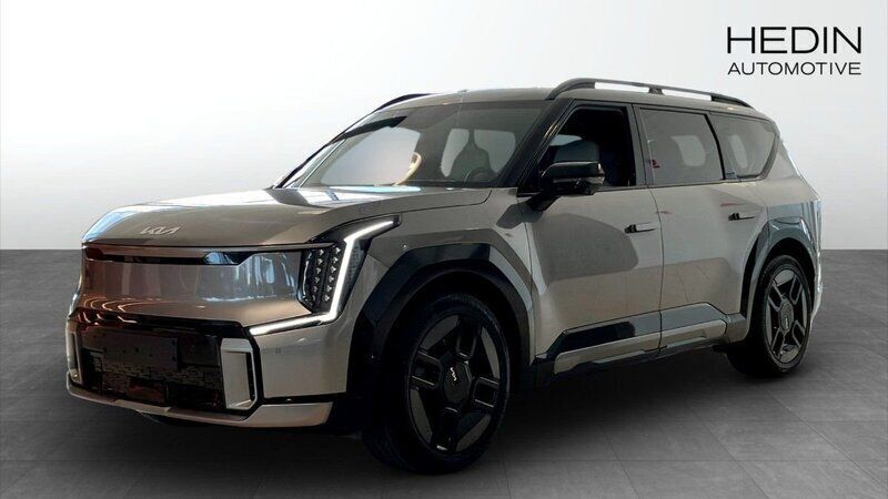 Grå (grey) Ny 2025 Kia EV9 GT-Line SUV | 877 900 kr - Bild 1/4