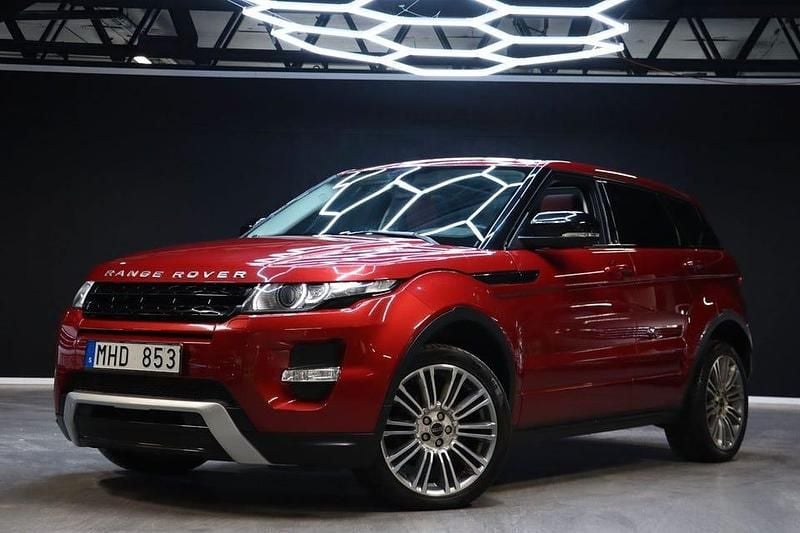 Begagnad Land Rover Range Rover evoque 150 HK (110 kW) 2012 Röd SUV