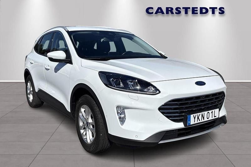 Vit Begagnad 2022 Ford Kuga Business Edition SUV | 299 600 kr (Lite dyr) - Bild 1/4