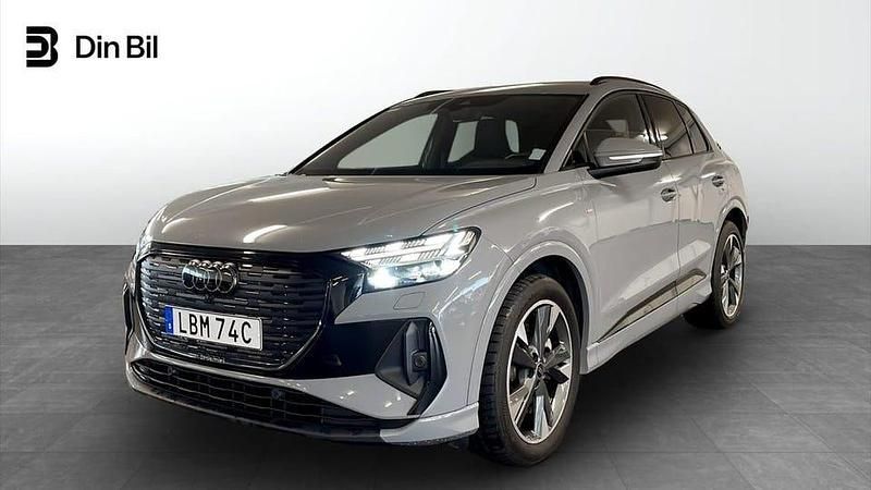 Kiselgrå Begagnad 2024 Audi Q4 e-tron S-Line SUV | 499 900 kr (Bra pris) - Bild 1/4