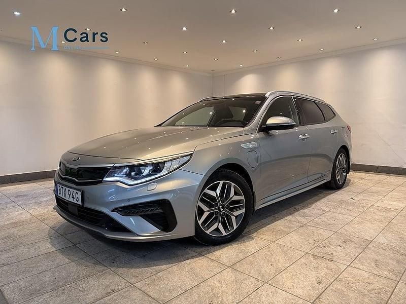 Begagnad Kia Optima Advance 154 HK (113 kW) 2019 Grå Kombi