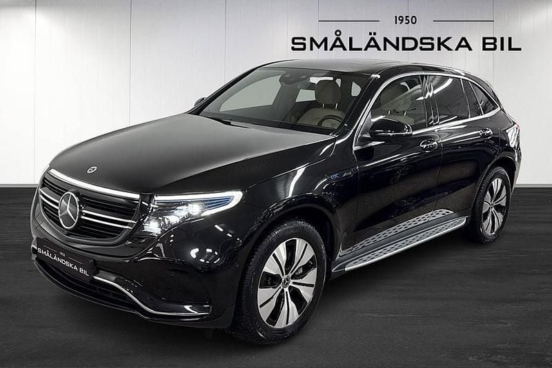 Svart Begagnad 2020 Mercedes EQC400 AMG line SUV | 439 000 kr (Lite dyr) - Bild 1/4