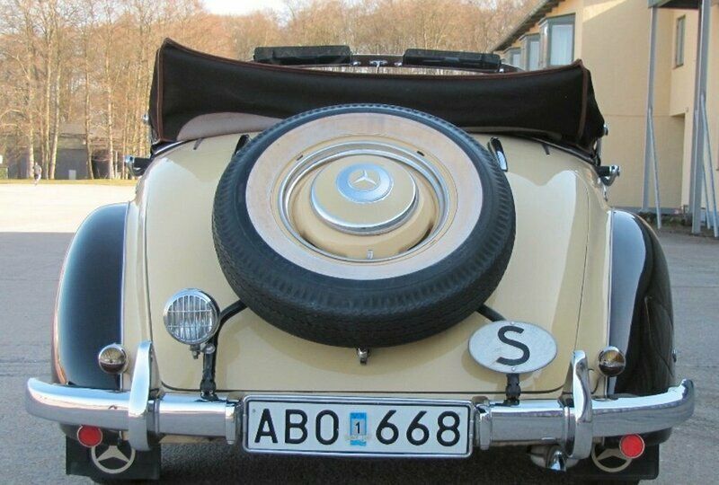 Begagnad Mercedes 170 52 HK (38 kW) 1950 Flerfärgad Cab