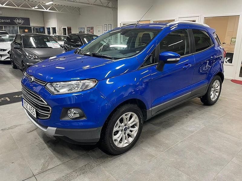 Blå Begagnad 2016 Ford Ecosport Titanium SUV | 84 900 kr (Marknadspris) - Bild 1/4