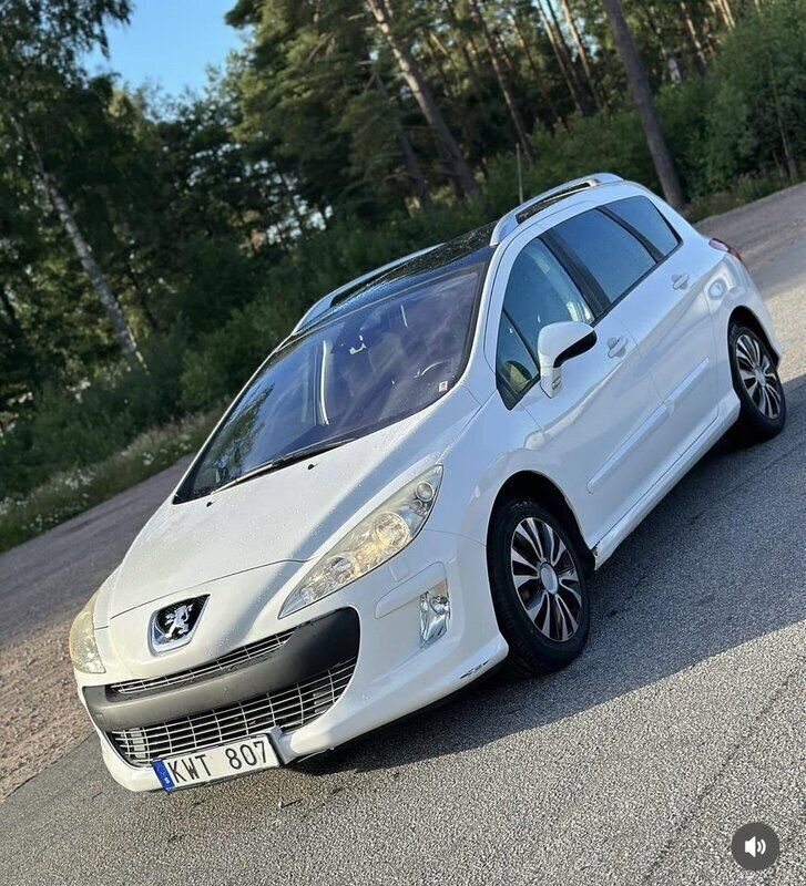 Vit Begagnad 2010 Peugeot 308 Kombi | 32 000 kr (Marknadspris) - Bild 1/4