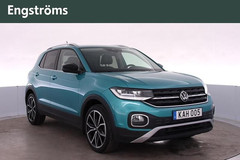Grön Begagnad 2022 VW T-Cross SUV | 229 000 kr (Marknadspris) - Bild 1/4