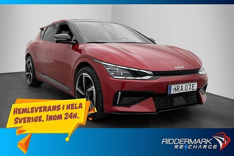 Röd Begagnad 2023 Kia EV6 SUV | 439 900 kr (Marknadspris) - Bild 1/3