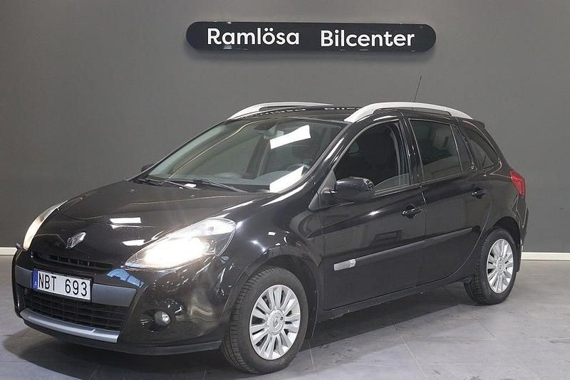 Begagnad Renault Clio GrandTour 103 HK (75 kW) 2012 Svart Kombi