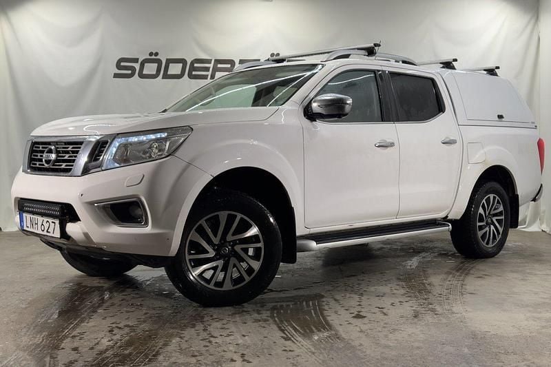 Vit Begagnad 2019 Nissan Navara Tekna Pickup | 199 900 kr (Superpris) - Bild 1/2