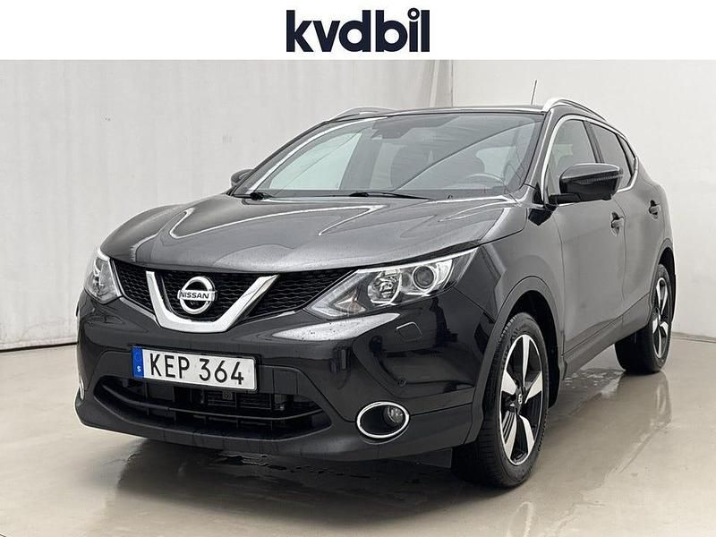 Svart Begagnad 2017 Nissan Qashqai 360º SUV | 146 900 kr (Marknadspris) - Bild 1/3