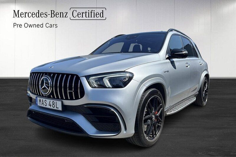 Silver Begagnad 2023 Mercedes GLE63 AMG AMG SUV | 1 329 900 kr - Bild 1/4