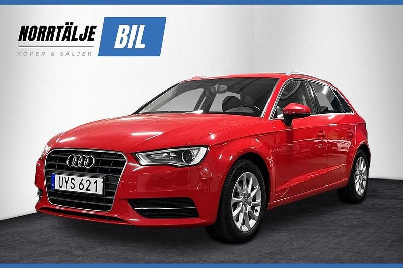 Röd Begagnad 2014 Audi A3 Halvkombi | 94 900 kr (Marknadspris) - Bild 1/4
