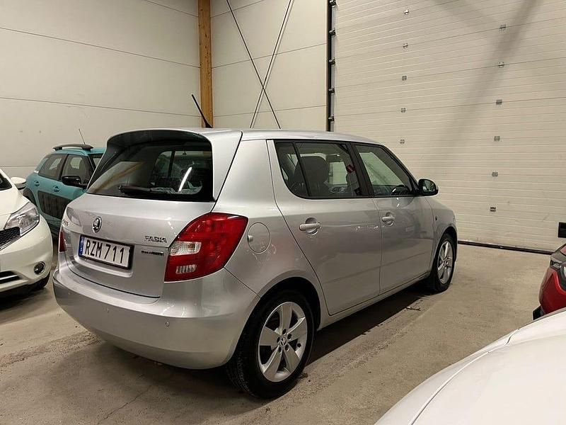Begagnad Skoda Fabia 75 HK (55 kW) 2014 Silver Halvkombi