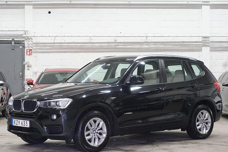 Svart Begagnad 2015 BMW X3 SUV | 157 900 kr (Bra pris) - Bild 1/4