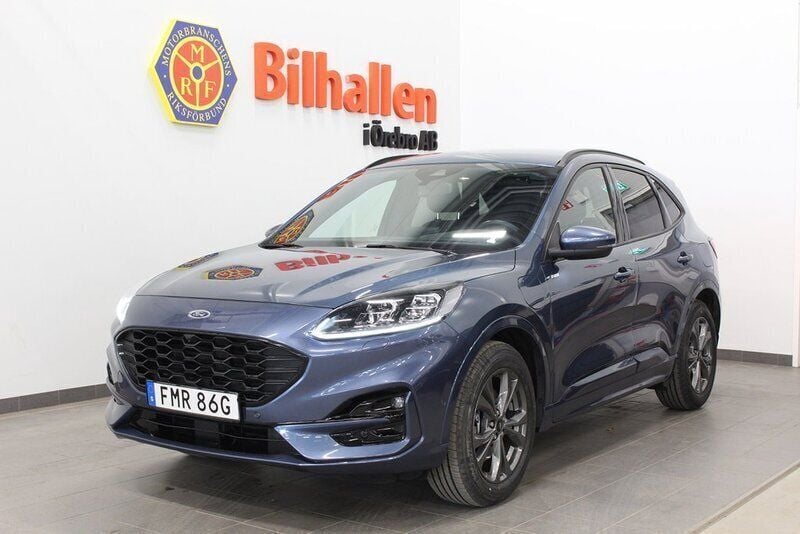 Blå Begagnad 2020 Ford Kuga ST-Line SUV | 209 000 kr (Marknadspris) - Bild 1/4