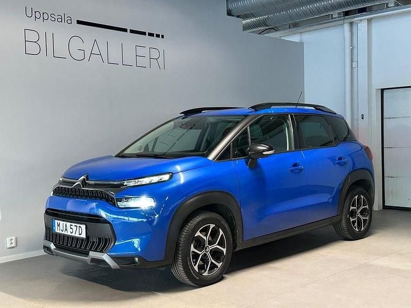 Blå Begagnad 2024 Citroën C3 Aircross PureTech SUV | 189 900 kr (Marknadspris) - Bild 1/4