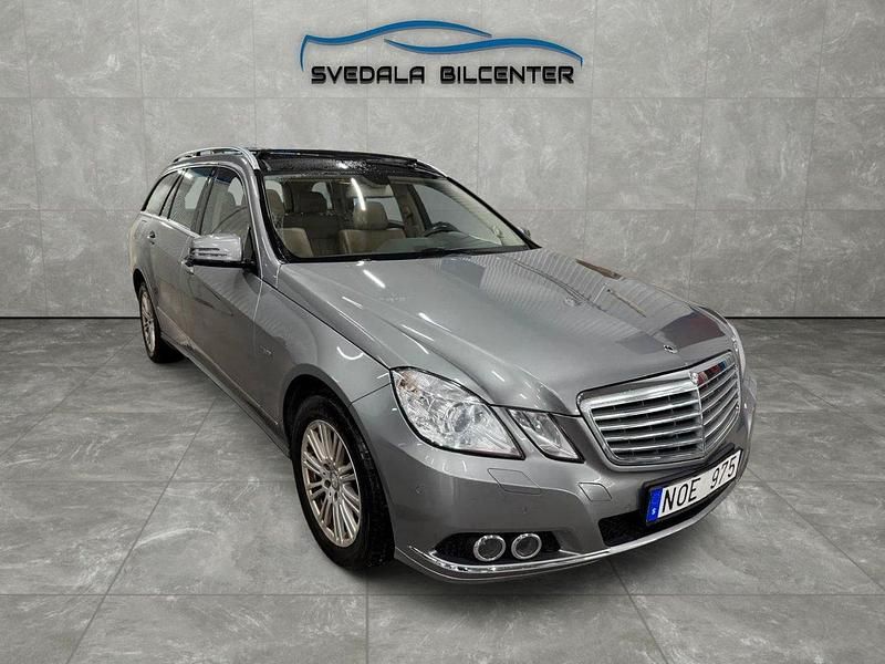 Grå Begagnad 2010 Mercedes E250 Kombi | 89 900 kr (Marknadspris) - Bild 1/4