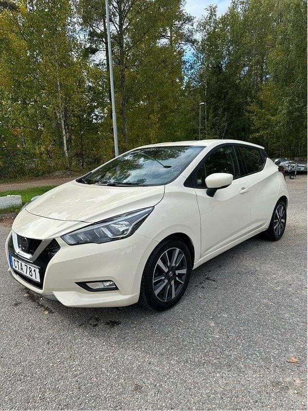 Brun Begagnad 2019 Nissan Micra Halvkombi | 120 000 kr (Bra pris) - Bild 1/4