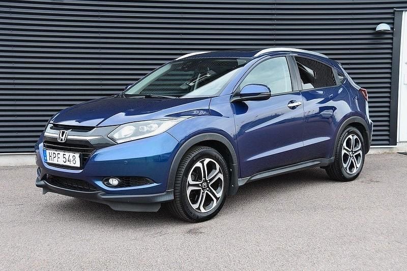 Blå Begagnad 2017 Honda HR-V Executive SUV | 129 900 kr (Marknadspris) - Bild 1/4